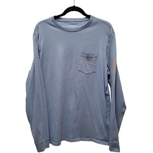 Vineyard Vine Men’s Long-sleeve Whale Shirt Size Medium